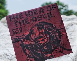 LP Bukez Finezt The Idea Of The Devil EP Piring Hitam Vinyl Record 12" Grime Dubstep Dub Bass Deep Medi Musik