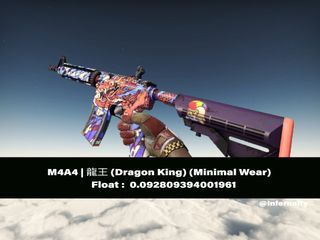 M4A4 龍王 (Dragon King) MW CSGO SKINS KNIVES