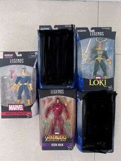 Marvel Legends Action Figures - Iron Man, Loki and Spymaster