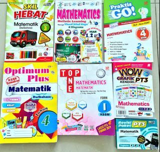 Mathematics Matematik DLP Workbooks Reference books Bundle