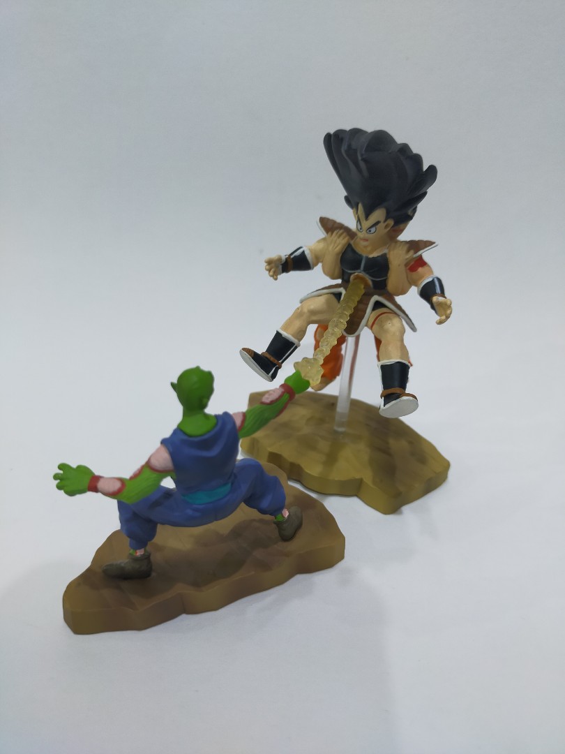 DRAGON BALL Z CAPSULE NEO MEGAHOUSE RADITZ VS GOKU AND PICCOLO