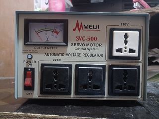 Meiji Automatic Voltage Regulator 500W