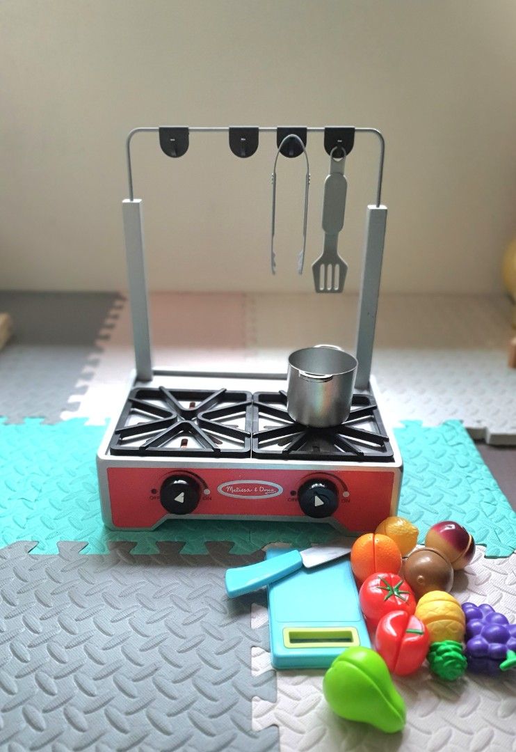 Melissa and doug cooktop discount