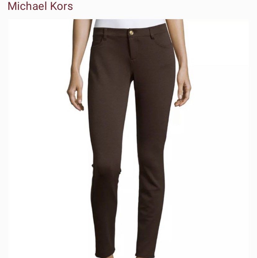 Michael kors pants clearance brown
