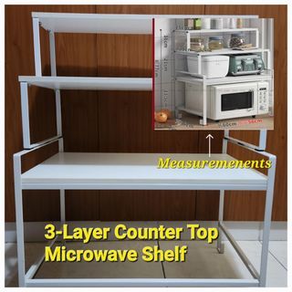 Microwave shelf