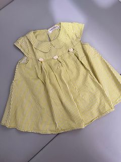 Midi dress baby 3-9 bulan