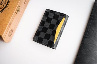 Mini Wallet Cardholder Lanyard Goyard Black Forest Atelier