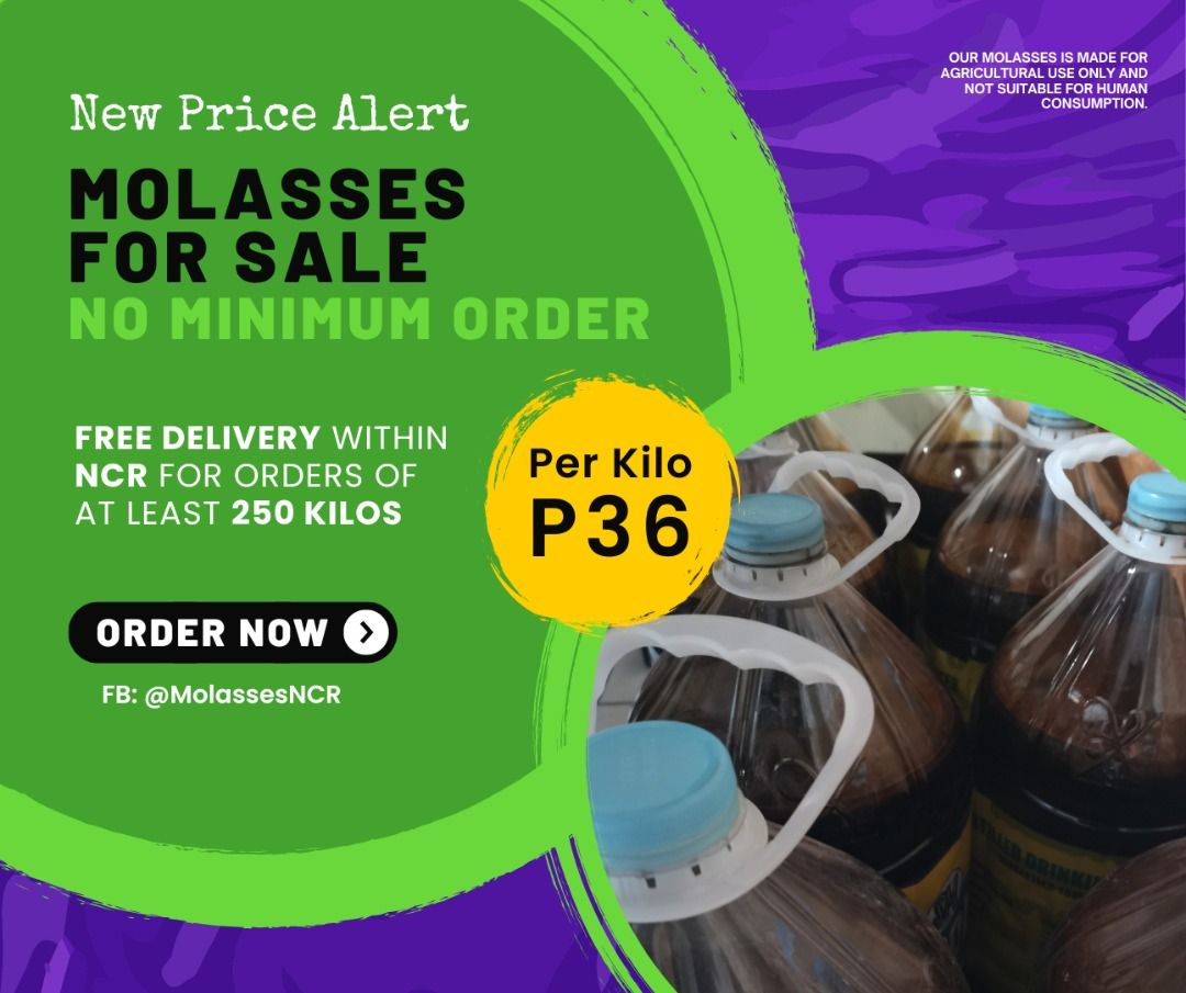 Molasses / Pulot For Sale (FREE DELIVERY 250kg and more) on Carousell