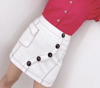Moss Fashion white Skort