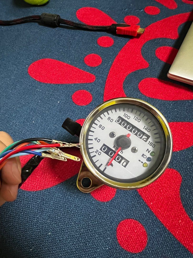 Motorcycle speedometer, Motorcycles, Motorcycle Apparel on Carousell