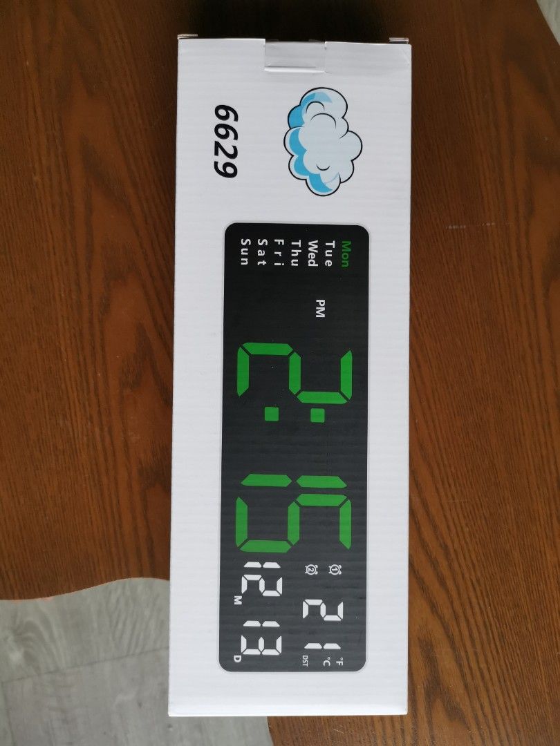 Multiple Functional Digital Clock, Furniture & Home Living, Home Decor ...