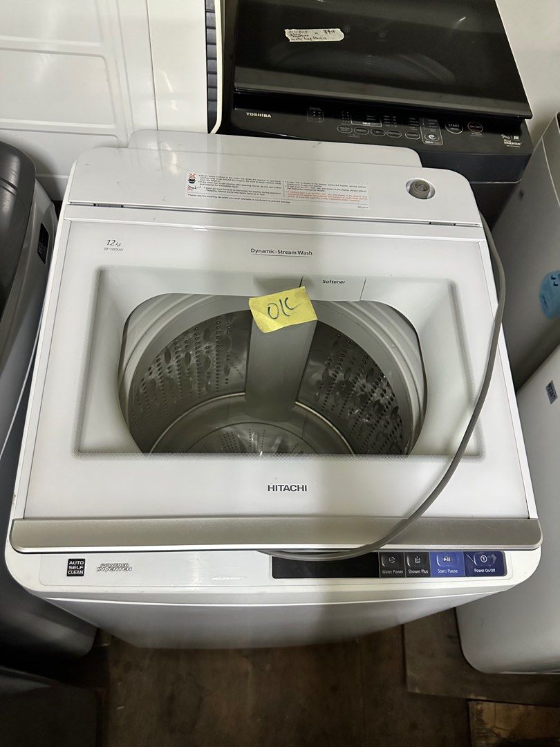 MUST BUY! Hitachi 12KG TopLoad Washing Machine SF120XAV1, TV & Home