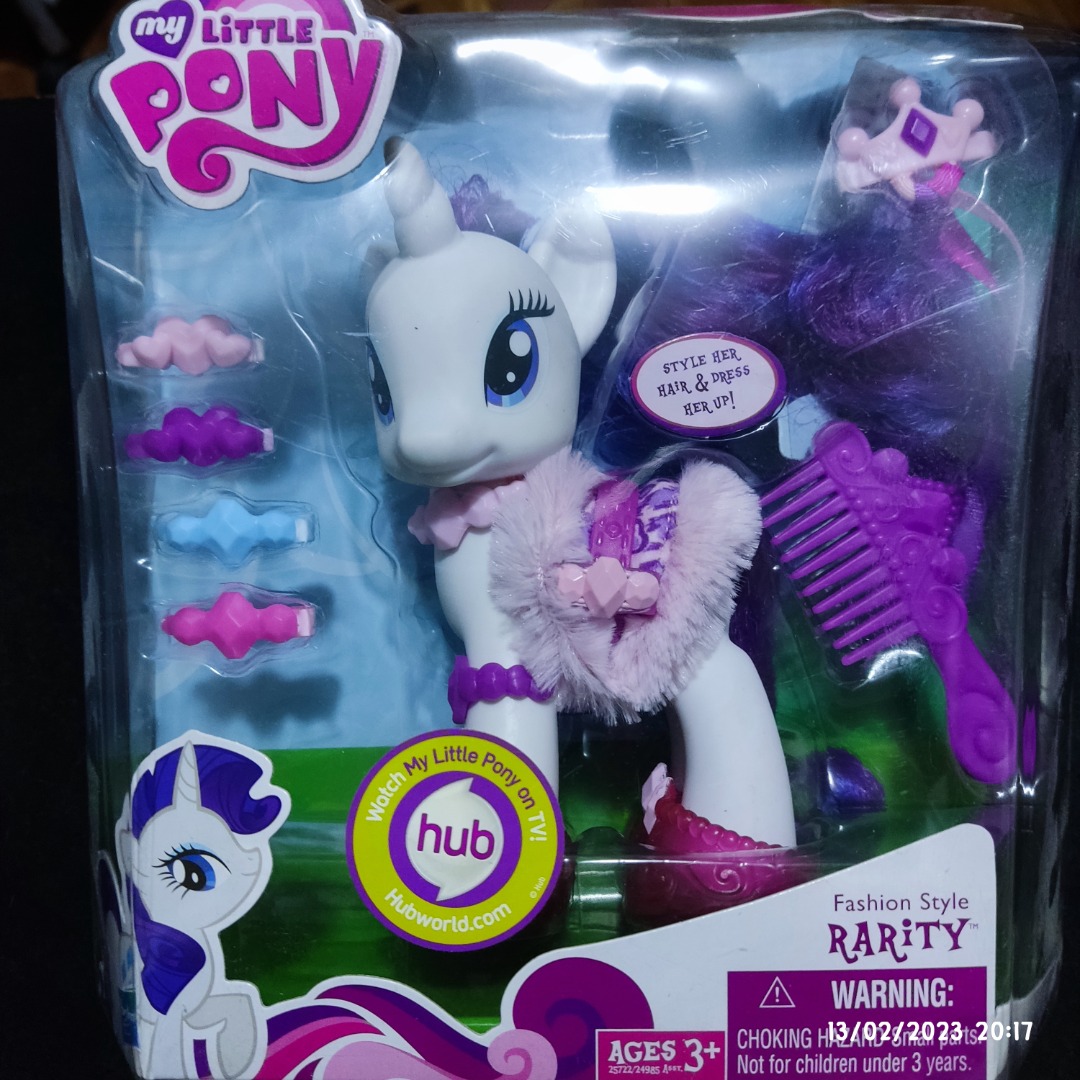 My Little Pony Fashion Style Rarity (Large) on Carousell