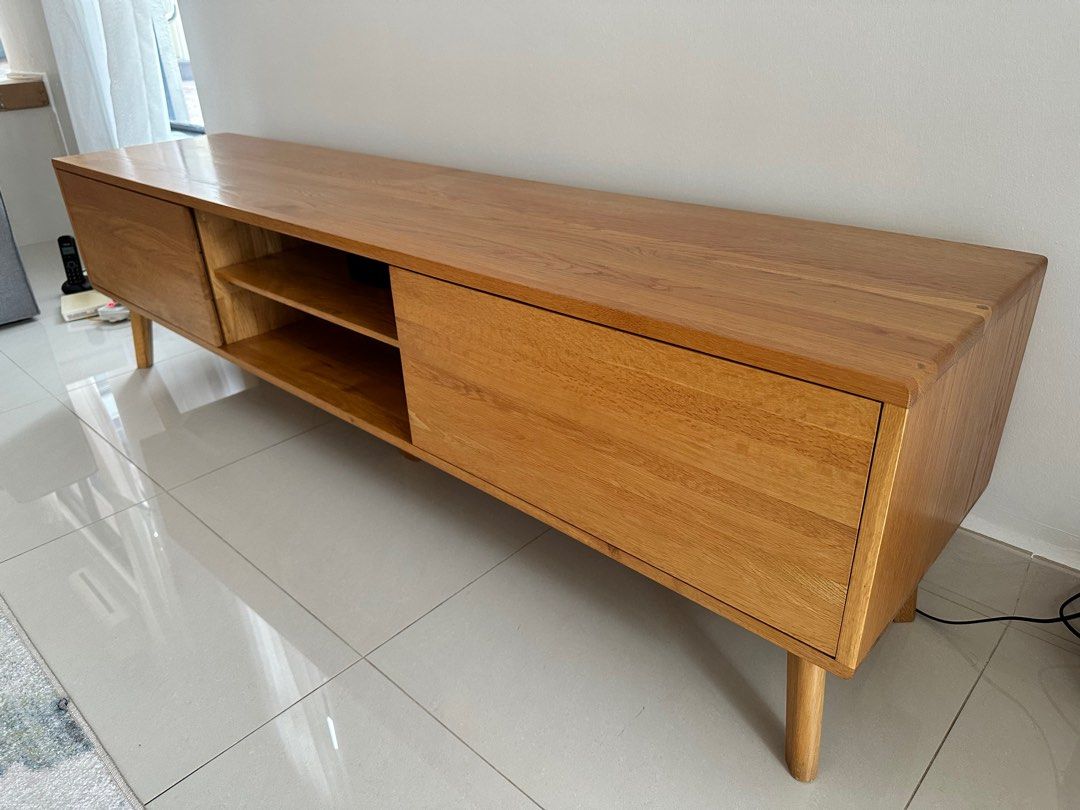 Namu Oak TV console, Furniture & Home Living, Furniture, TV Consoles on