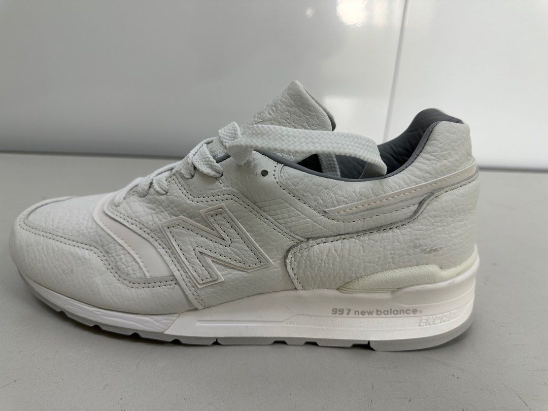 New Balance M997BSN Bison Leather Made In USA White Carousell