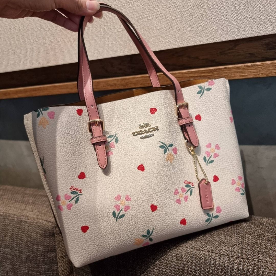 New Coach Original Flora Printed Limited Edition Collection Mollie Tote 25  Crossbody Top Handle Bag For Women Come With Complete Set Suitable for  Gift, Luxury, Bags & Wallets on Carousell