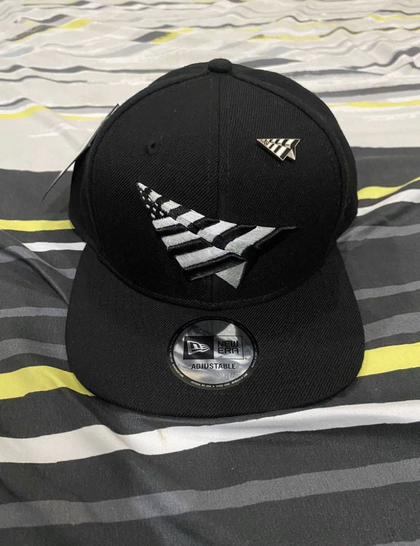 Paper plane shop snapback hat