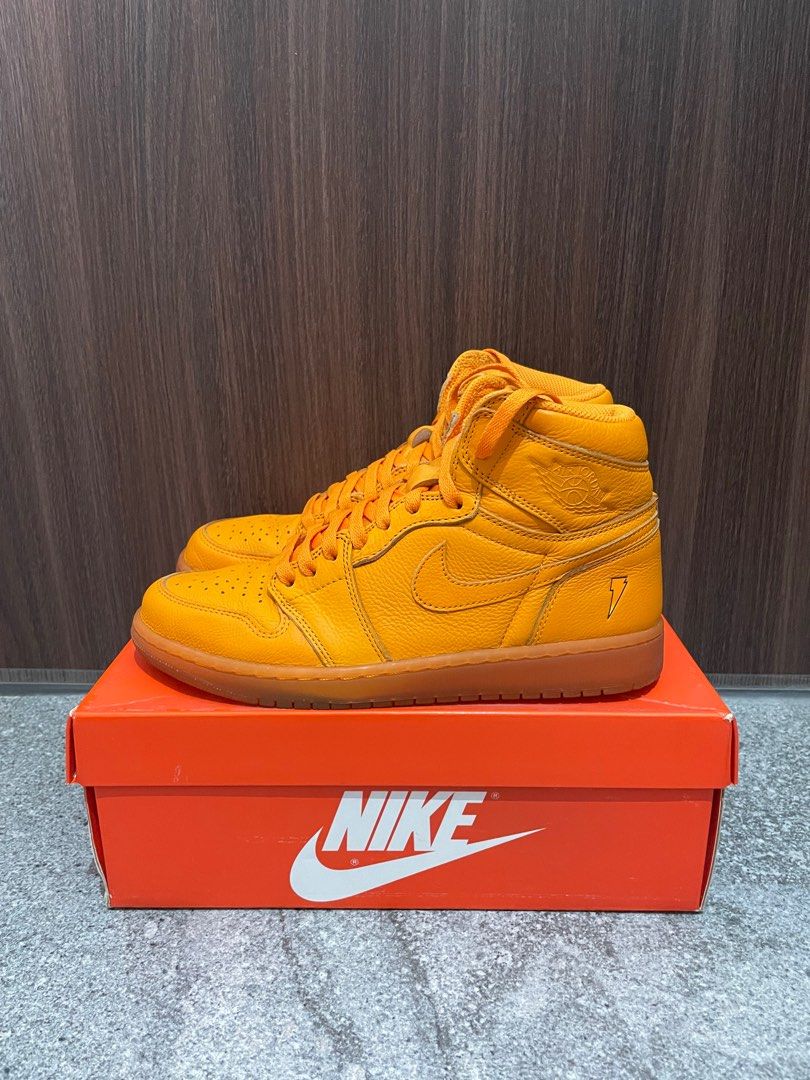 Orange jordan 1 gatorade top