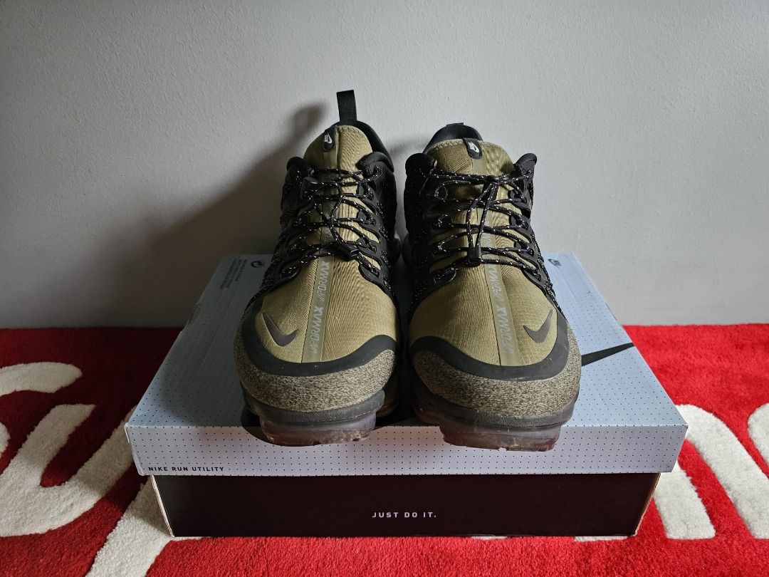 Nike air vapormax run utility cheap medium olive