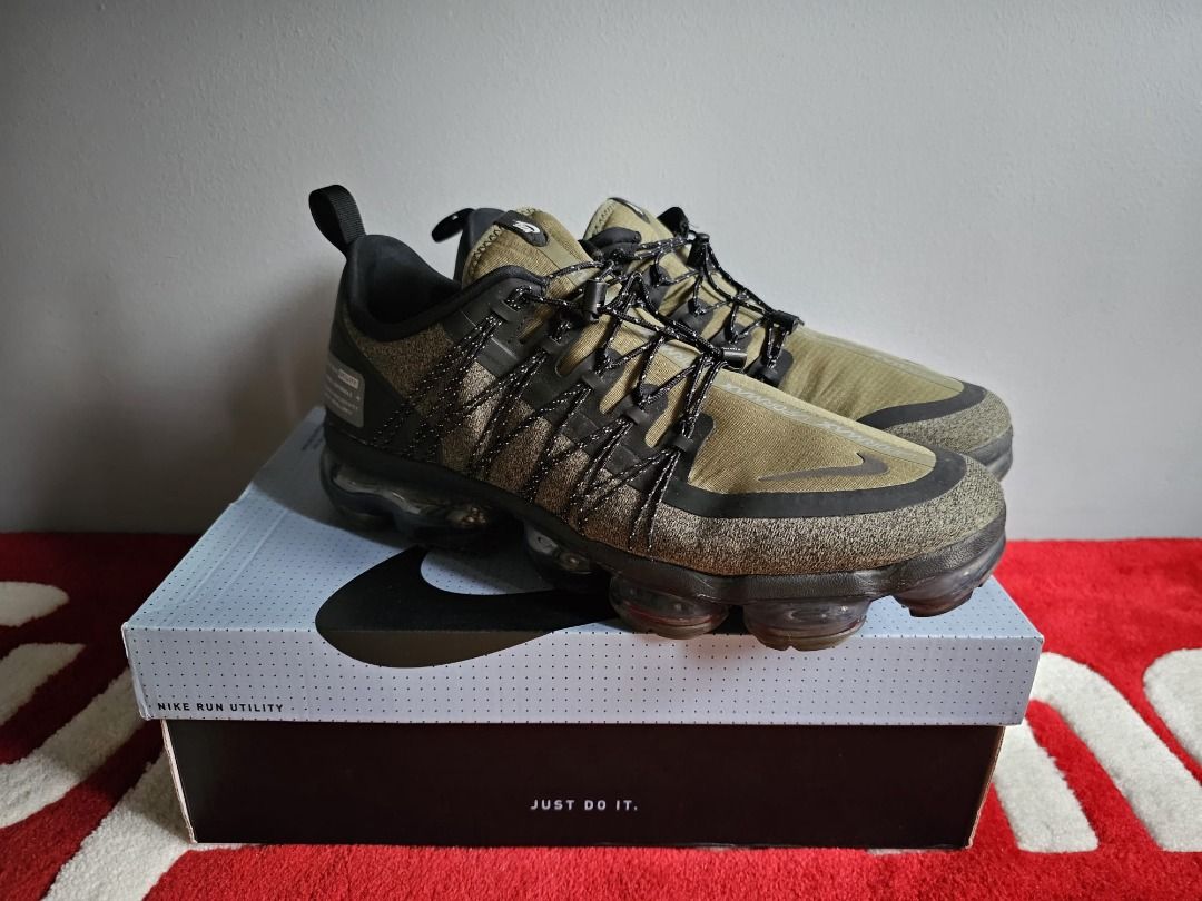 vapormax run utility medium olive