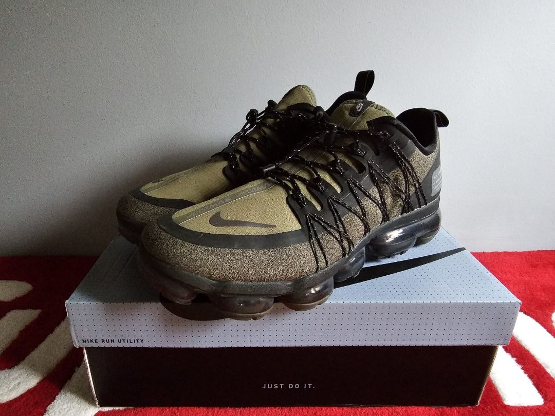 vapormax run utility olive