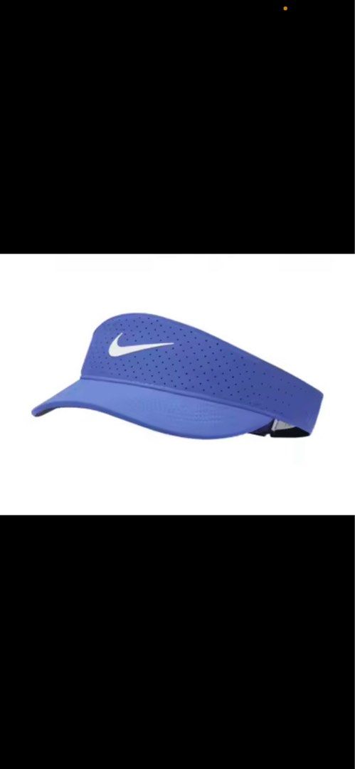 light blue nike visor