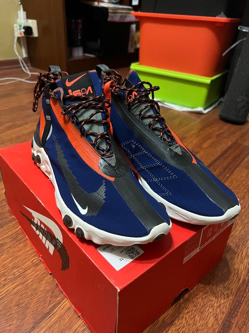 Nike React Runner Mid WR ISPA US12 EU46 UK11 Shoes Men s Fashion