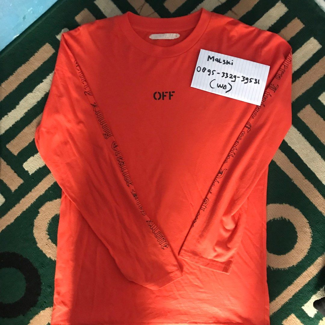 Off white x top vlone long sleeve