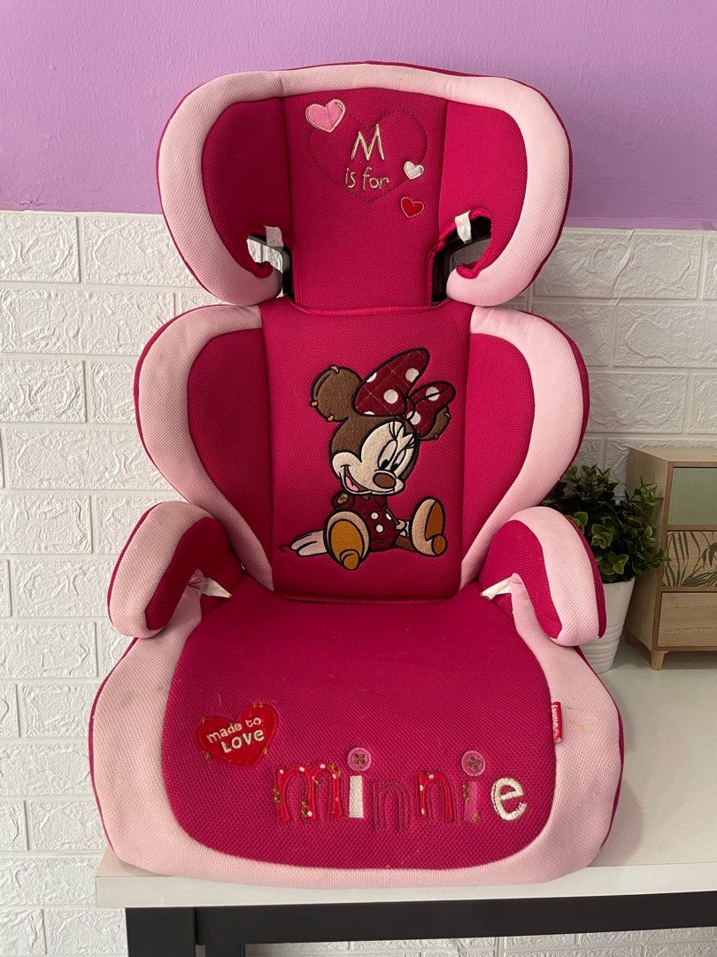 Disney minnie mouse convertible car seat hot sale
