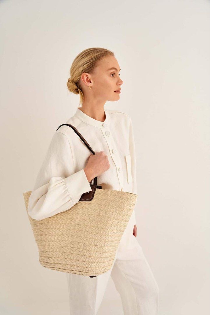 Oroton basket deals bag