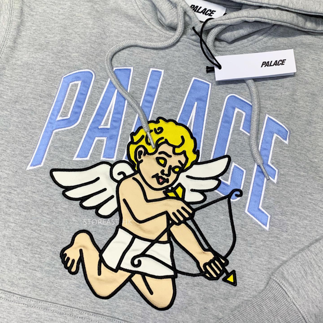 PALACE Temptation Hoodie (Grey Mark)    👼🏻 💘, 男裝, 上身及套裝