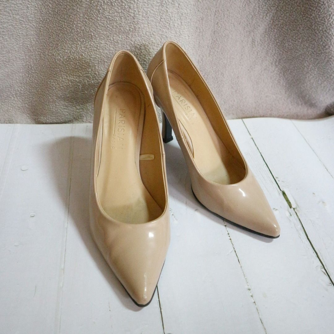 Beige heels size 5 sales