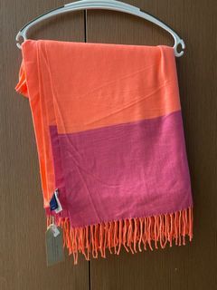 Peach and Pink Scarf