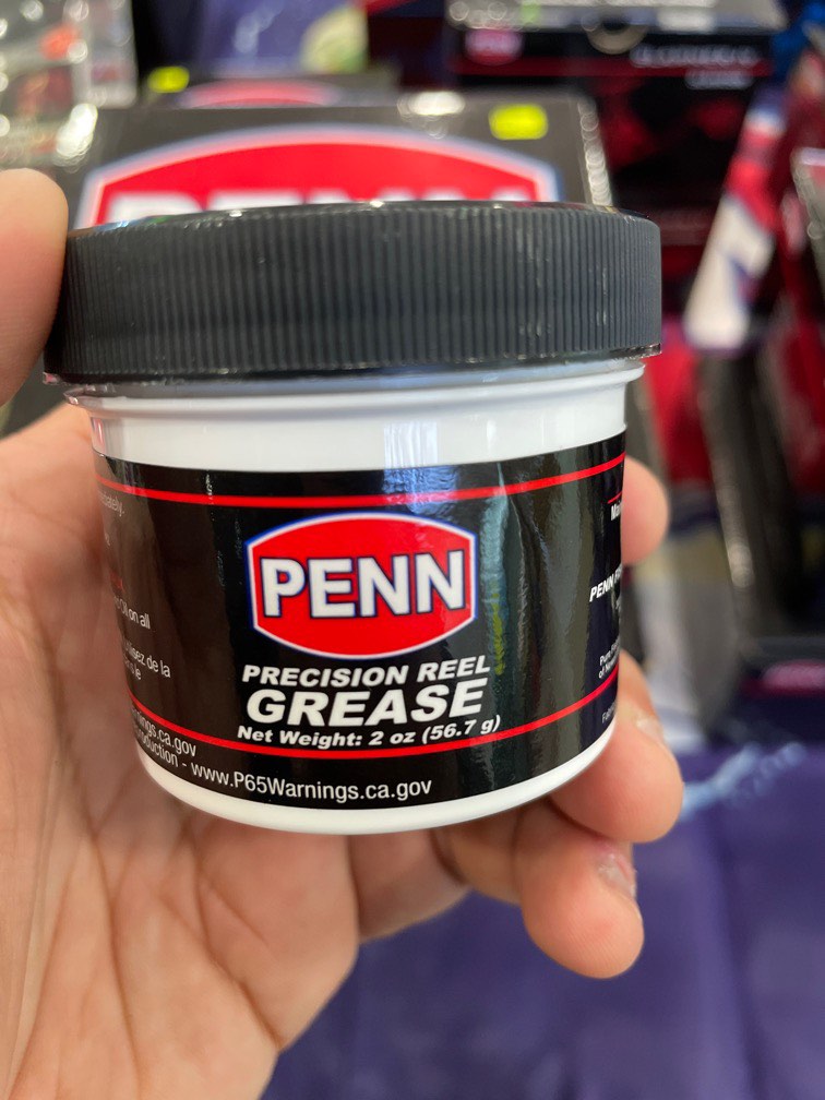 Penn Precision Reel Oil & Grease 2oz Made in USA Service
