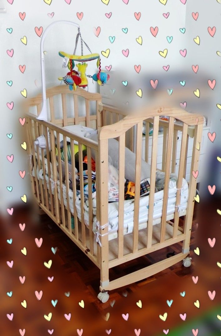 Cradle cot on sale