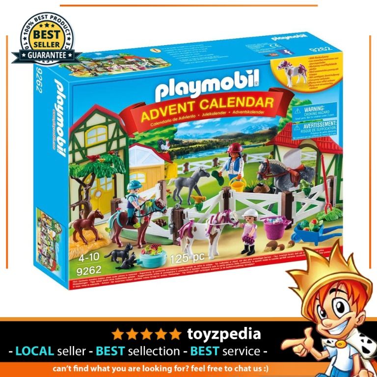PLAYMOBIL 9262 Advent Calendar Horse Farm toy interlocking