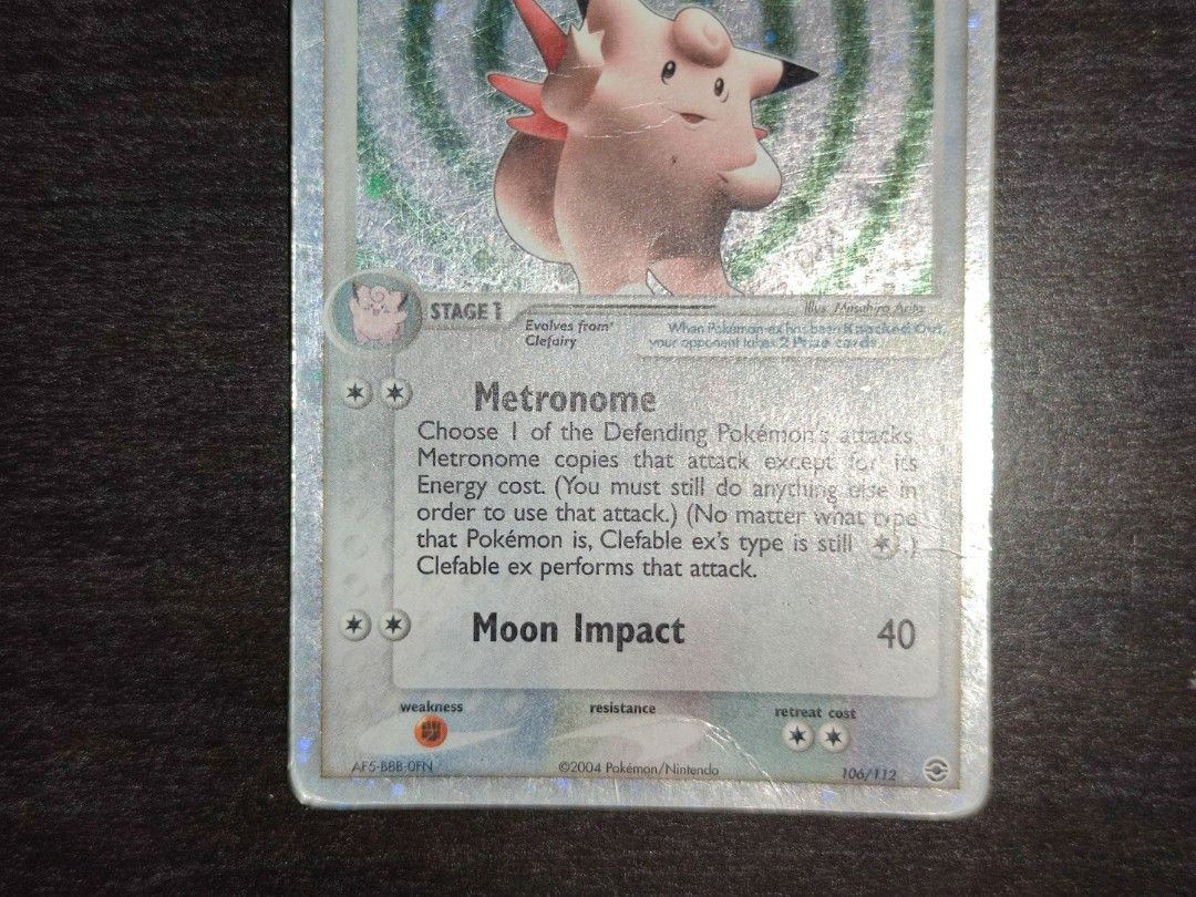 clefable ex pokemon card value Clefable ex 082/197 Obsidian Flames OBF Pokemon Card