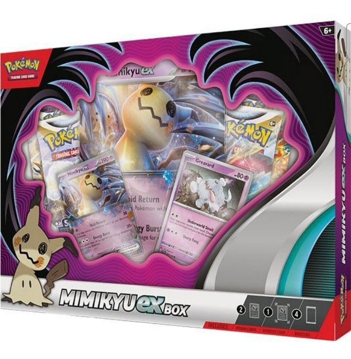  Pokemon Card Game TCG: Starter Set ex Squash and Mimikyu ex,  Quaxly(Japanese) : Toys & Games