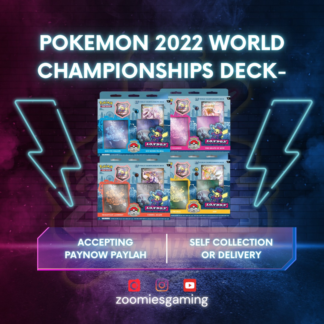 2022 Pokémon World Championships Deck (Sebastian Lashmet, Cheryl