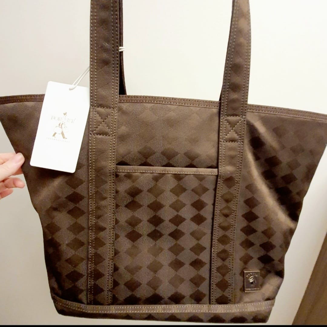 Porter Tote Bag. Authentic. Brand New ! With Tag. In Brown Bronze Color ...
