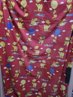 Preloved seprai sprei single 120 motif winnie the pooh