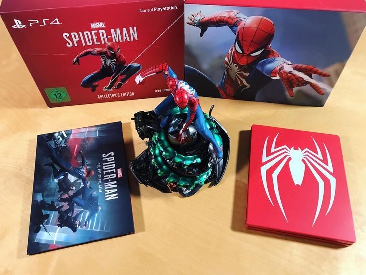 PS4 Spiderman Collector Edition, Video Gaming, Gaming Accessories, In-Game  Products on Carousell