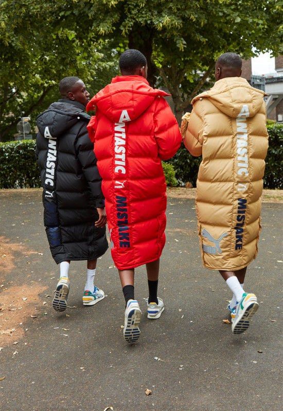 Puma x ader down coat online