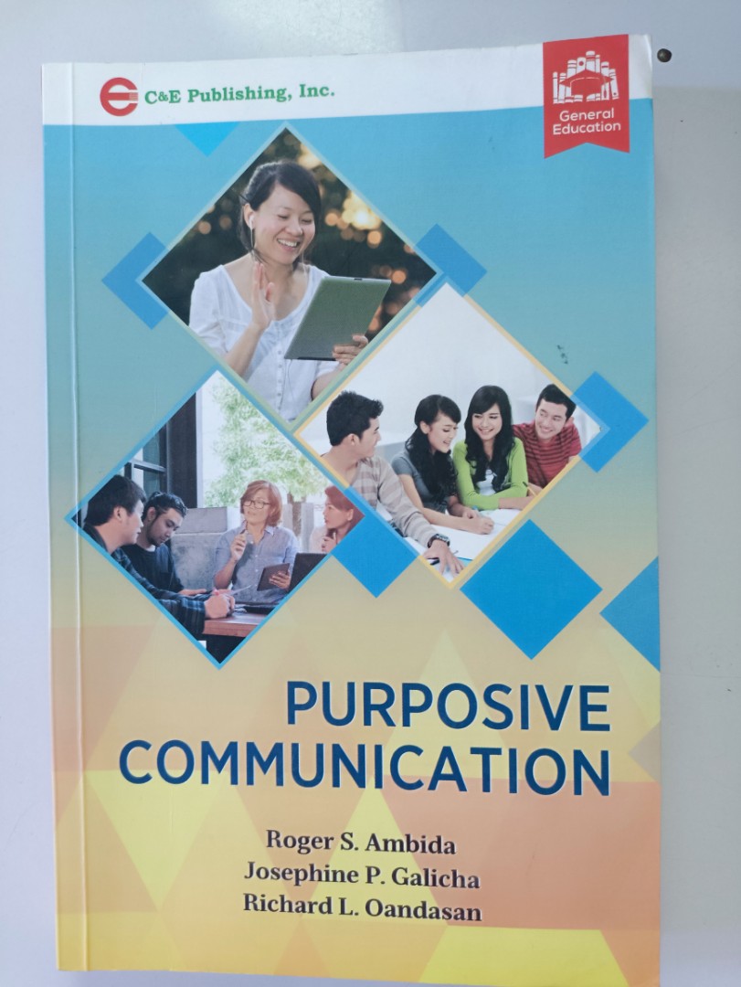 Purposive Communication, Hobbies & Toys, Books & Magazines, Assessment ...