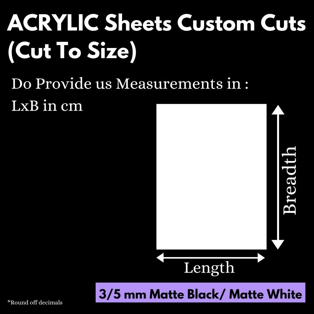 Matte acrylic outlet