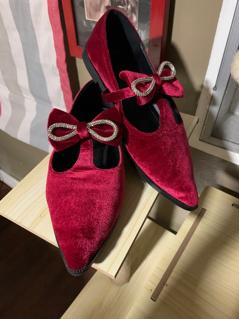 sai black suede mary janes