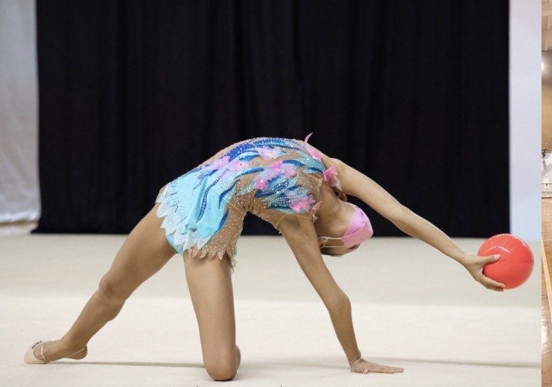 Competition Rhythmic Gymnastics Leotard Little Dragon — Gymnastics