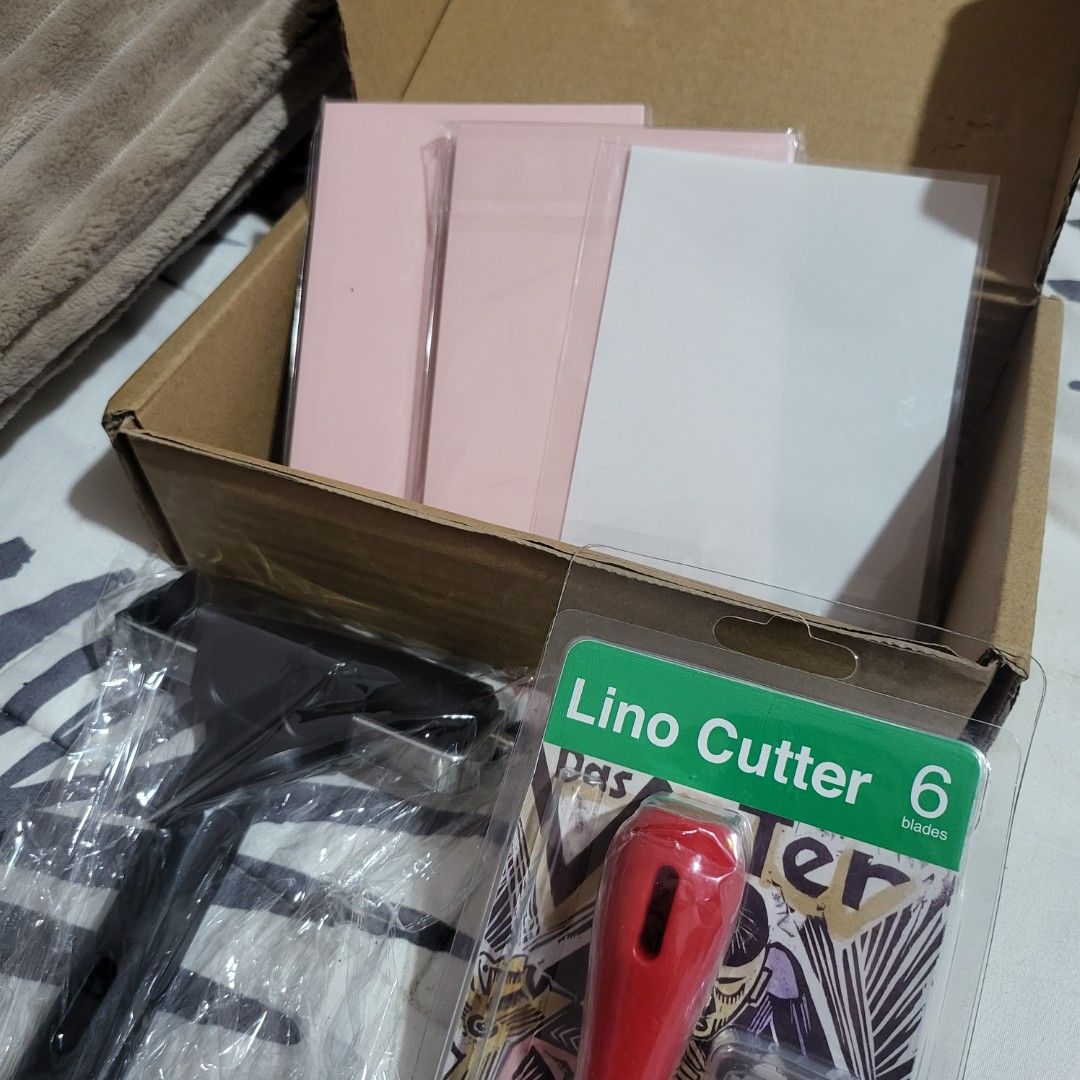 Rubber Stamp Making Kit,Block Printing Tool Kit,Linoleum Cutter