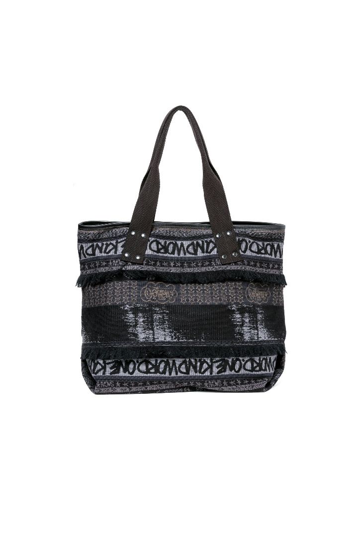 Sacai - x Eric Haze jacquard tote bag