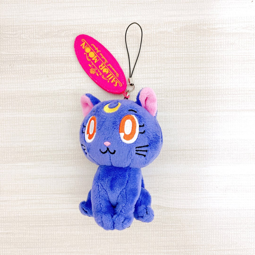 Sailor Moon Luna Cat Plush Charm Hobbies Toys Toys Games on